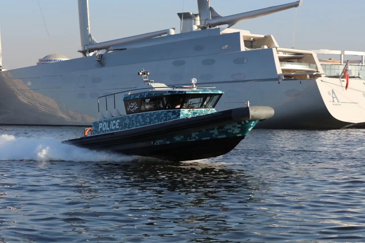 12.5m RIB Police Boat Mapso