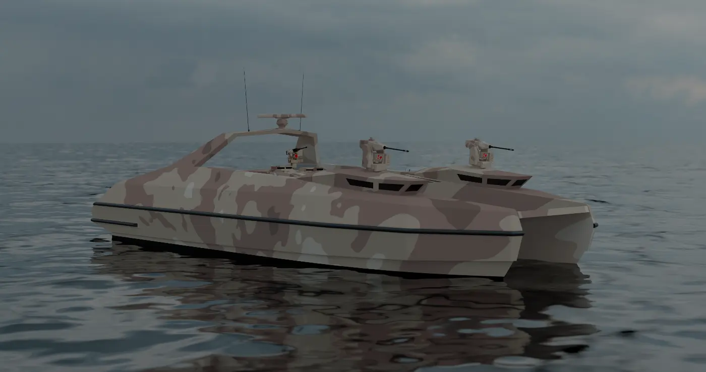 22.5m Foil Assisted Catamaran Landing Craft