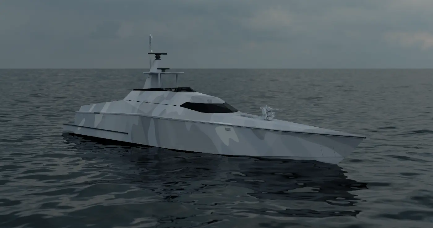 35m Multi-Role Military Vessel
