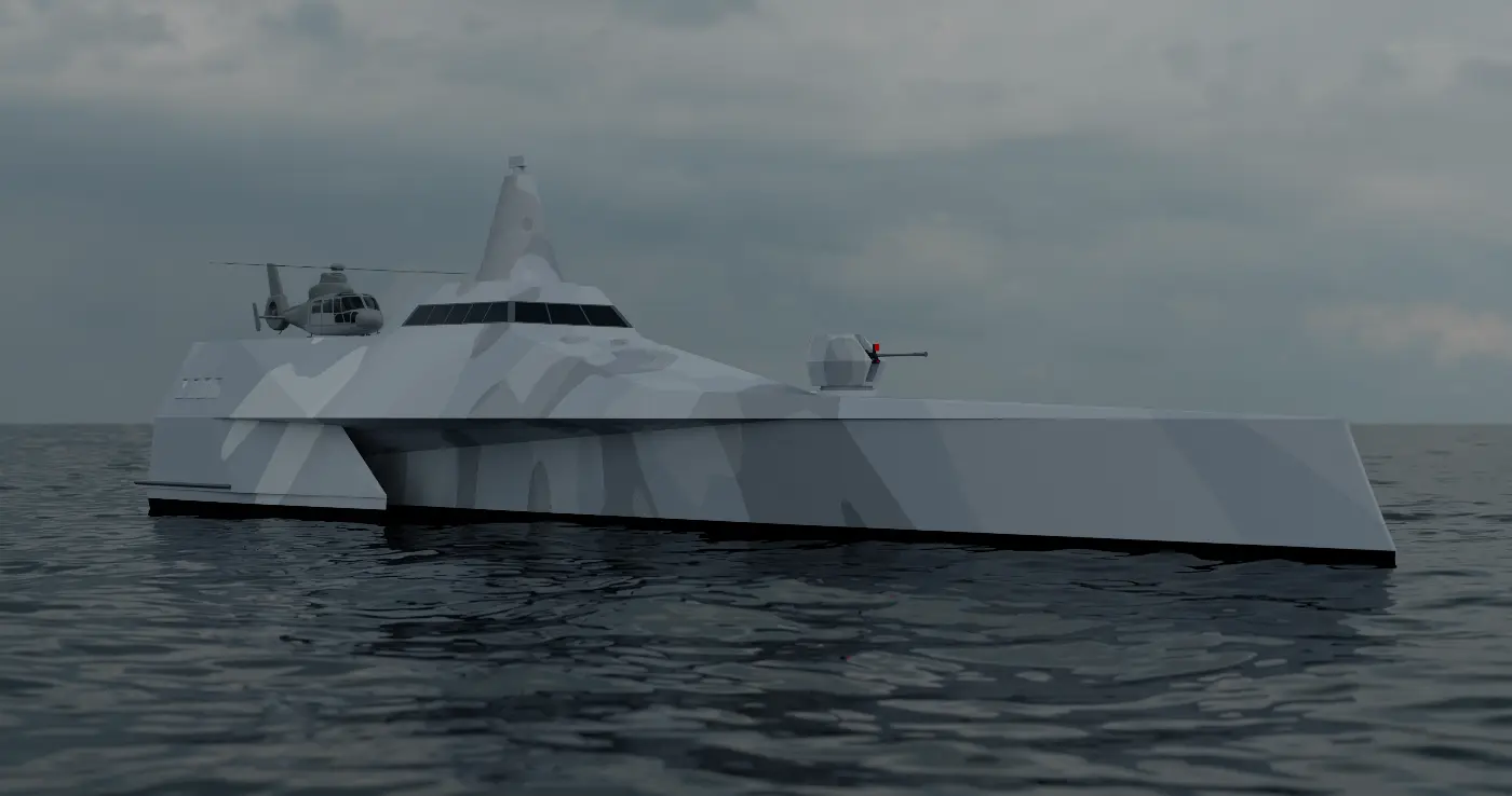 55m Trimaran Fast Attack Craft