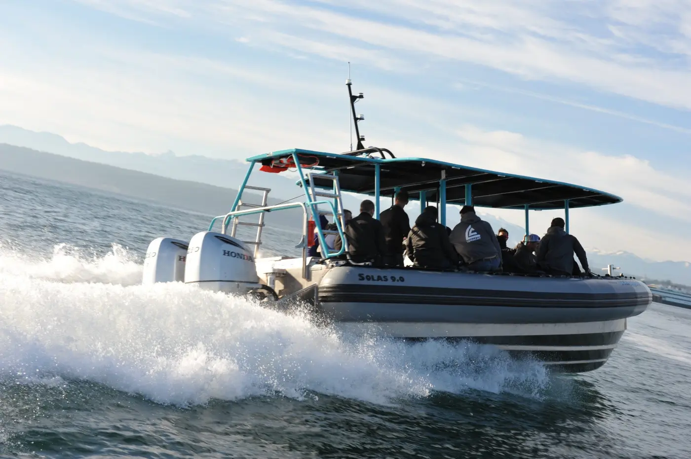 8m RIB Kona Dive Charter Boat Keala