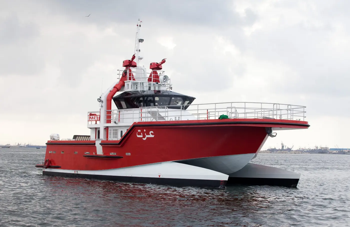 25m Wavepiercer Fireboat - Mapso Aquarius