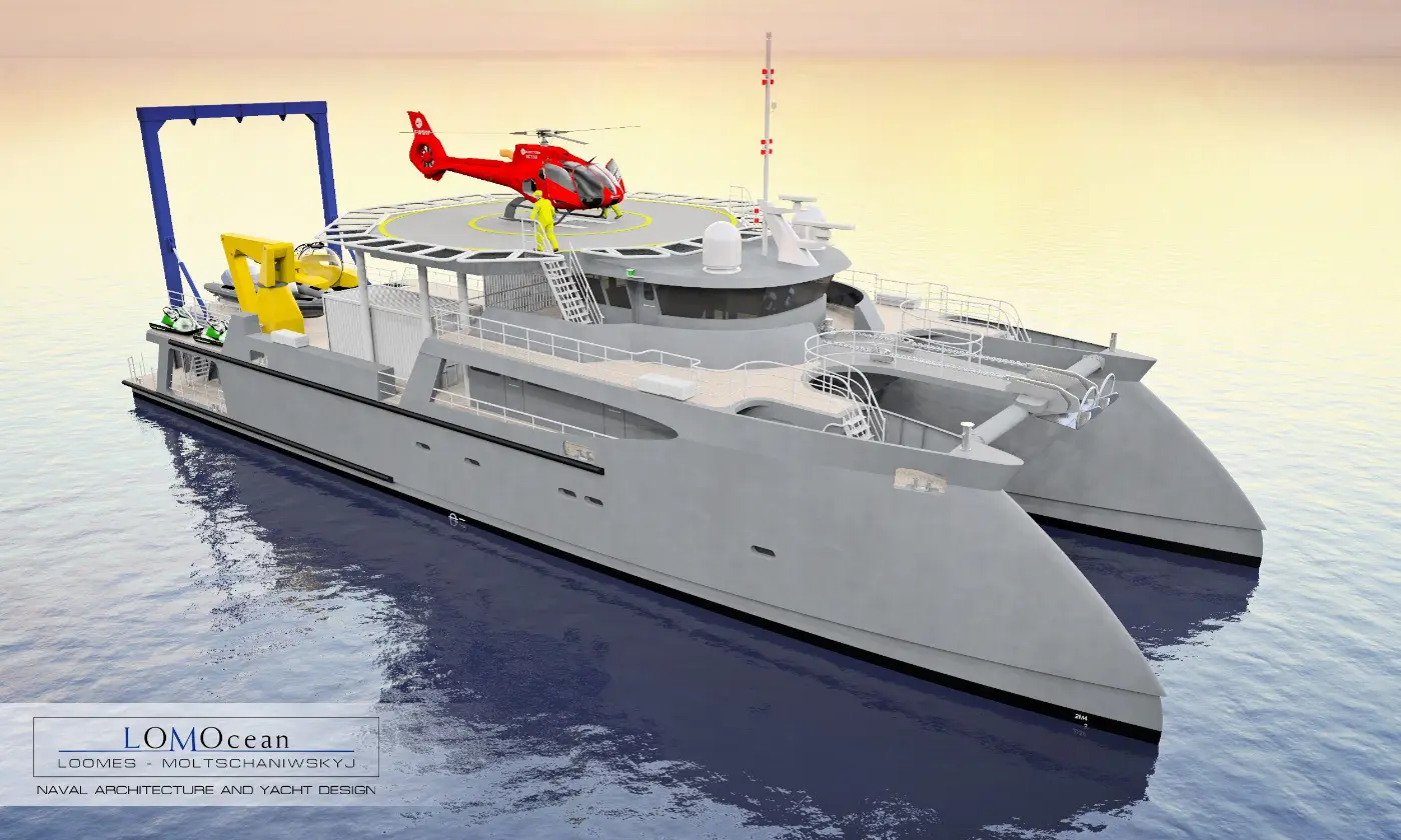 44m Catamaran Support Vessel