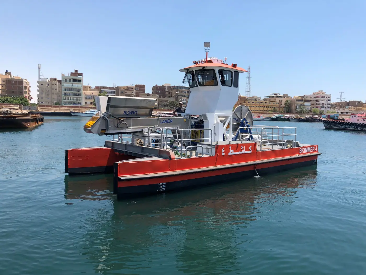 12m Catamaran Anti-Pollution Vessel Mapso