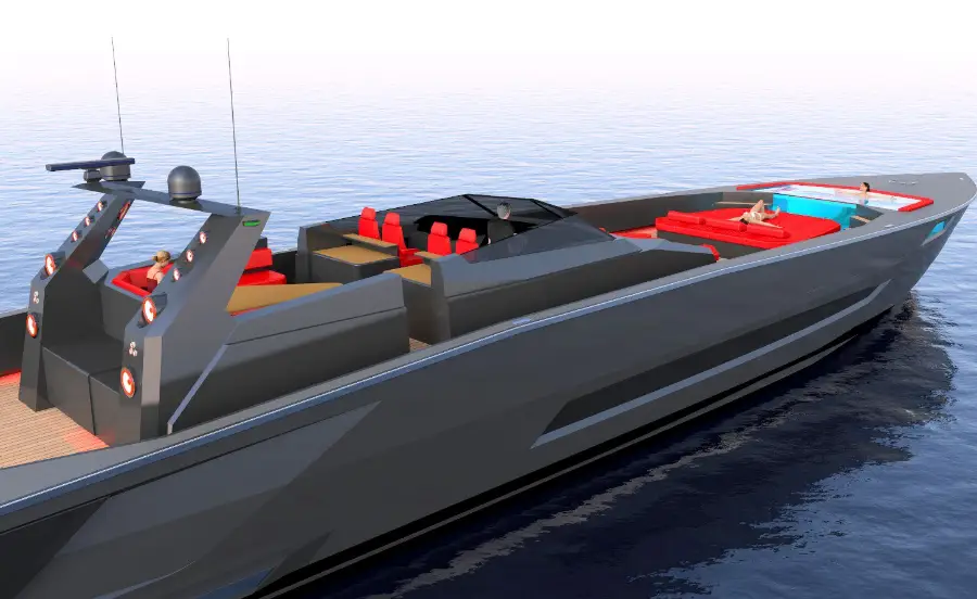 35m Sport Yacht — LOMOcean design #1803