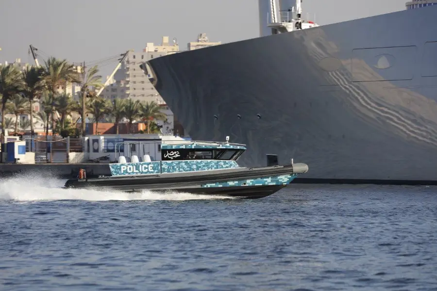 12.5m RIB Police Boat Mapso — LOMOcean design #2001