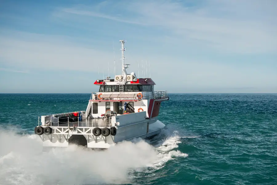 24m Wavepiercer Work Boat Catamaran Southern Express — LOMOcean design #1402
