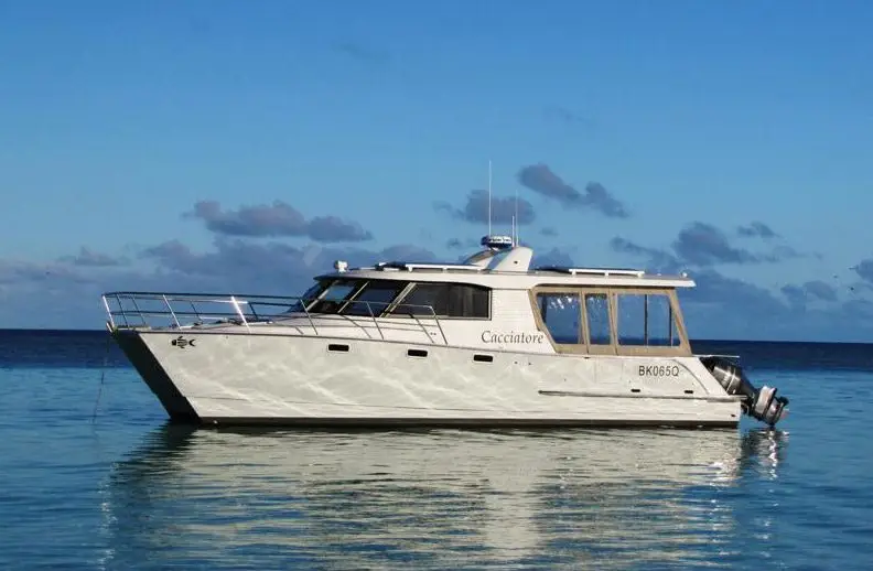 12.6m Catamaran Sportfisher Cacciatore — LOMOcean design #0902