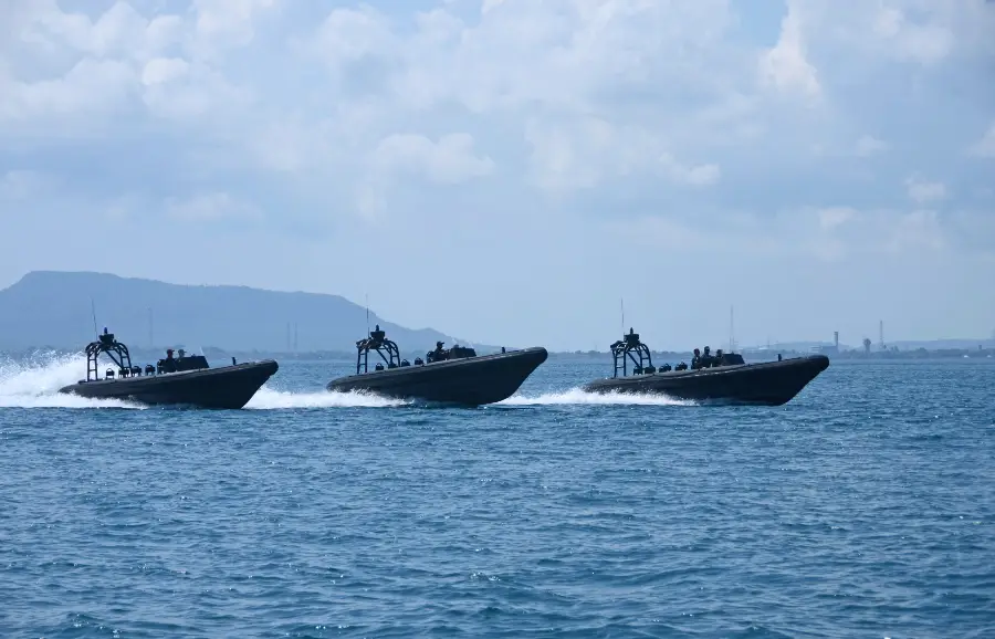 9.3m RIB Military Assault Craft — LOMOcean design #1234