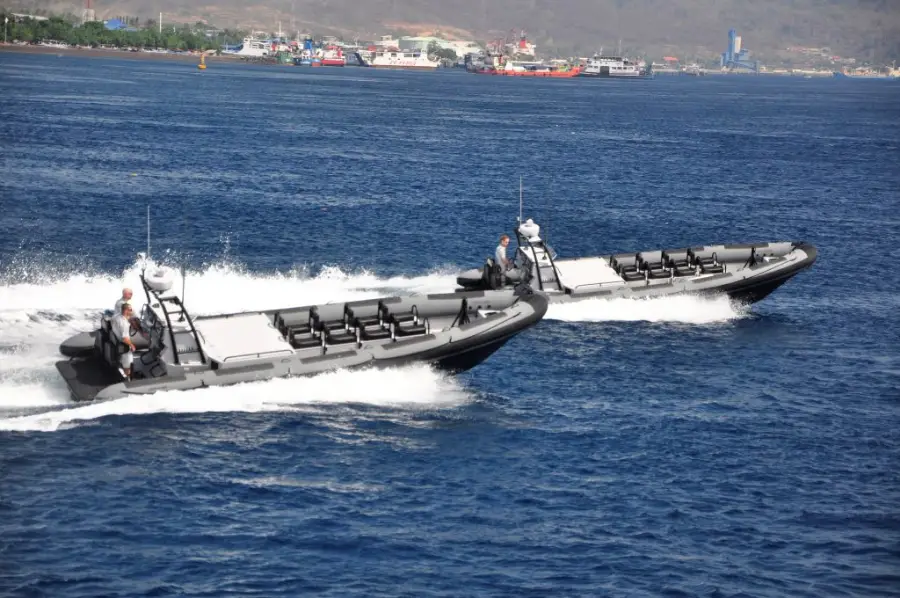 10.5m RIB Assault Craft — LOMOcean design #1235