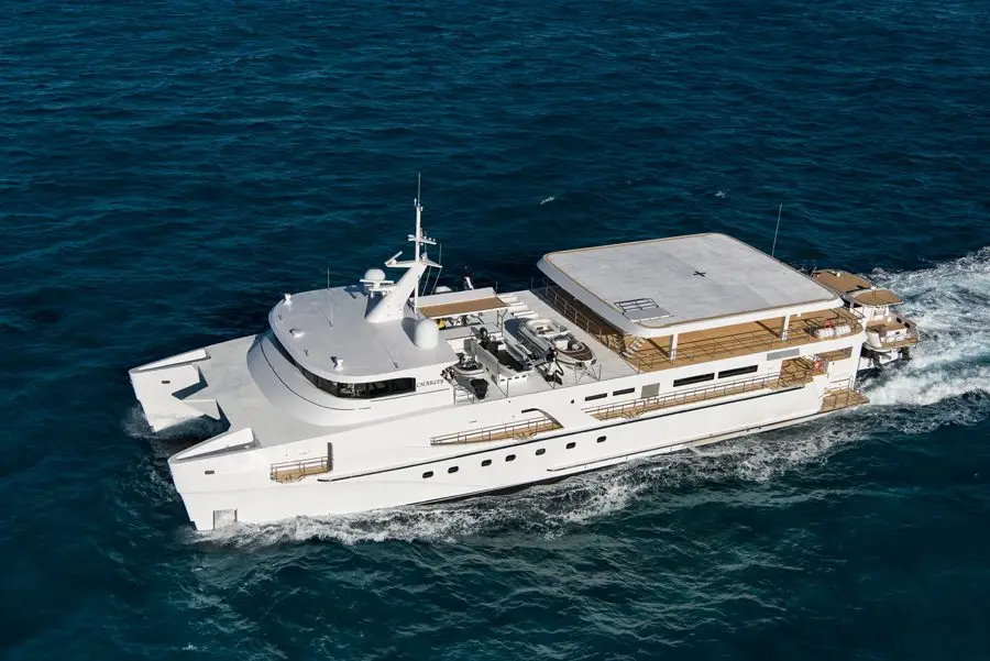 46m Shadowboat Catamaran Charley — LOMOcean design #1301