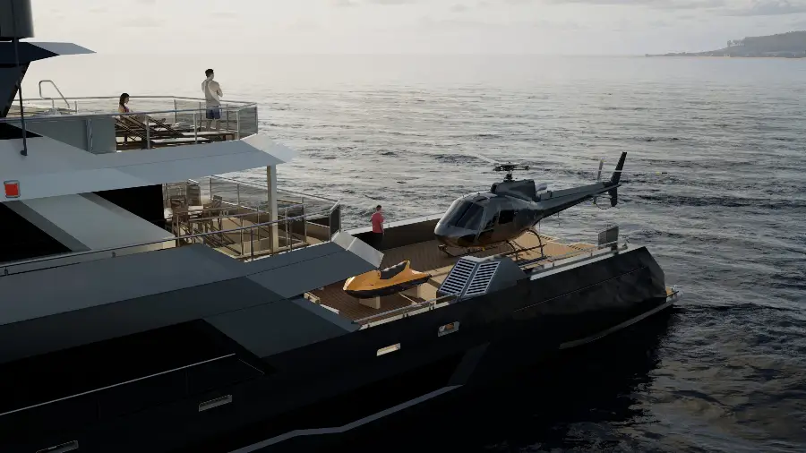 40m Circa Marine SXV 40 Explorer Motor Yacht — LOMOcean design #2221