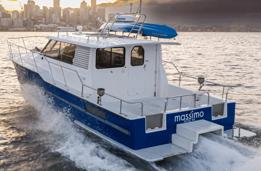 9.7m Power Catamaran Massimo — LOMOcean design #0203