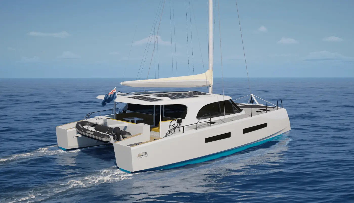 Range Catamaran 51' Sport Fish Sailing Cat